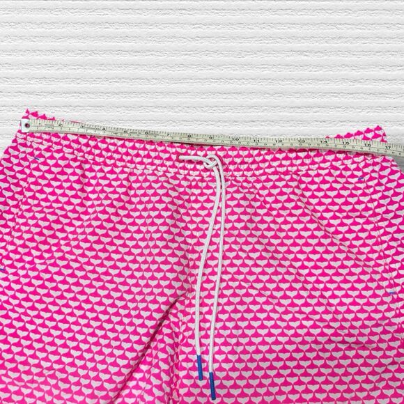 Vineyard Vines Women’s Bright Pink Whale Tail Performance Shorts M - Picture 5 of 9